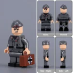 Minifigure - German Army (Heer) Medic (Sanitäter) with the rank of Obergefreiter from the World War II (LEGO Compatible)