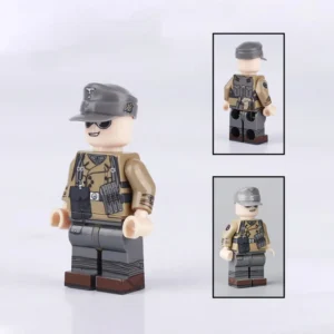 Minifigure - German Gebirgsjäger (Mountain Trooper) from an elite mountain infantry division during World War II (LEGO Compatible) Minifigure - German Gebirgsjäger (Mountain Trooper) from an elite mountain infantry division during World War II (LEGO Compatible)