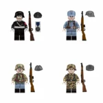 Minifigure - German soldiers from World War II (LEGO Compatible)