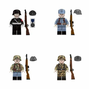Minifigure - German soldiers from World War II (LEGO Compatible) Minifigure - German soldiers from World War II (LEGO Compatible)