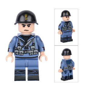 Minifigure - Italian sailor or naval infantryman Royal Italian Navy (Regia Marina) from World War II (LEGO Compatible) Minifigure - Italian sailor or naval infantryman Royal Italian Navy (Regia Marina) from World War II (LEGO Compatible)