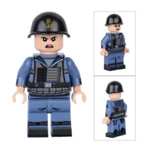 Minifigure - Italian soldier Royal Italian Navy (Regia Marina) from World War II (LEGO Compatible) Minifigure - Italian soldier Royal Italian Navy (Regia Marina) from World War II (LEGO Compatible)