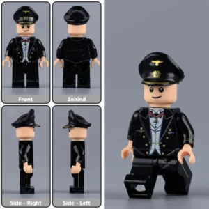 Minifigure - Kriegsmarine Sanitätsoffizier (German Navy Medical Officer) in his full formal mess dress uniform, from the World War II (LEGO Compatible) Minifigure - Kriegsmarine Sanitätsoffizier (German Navy Medical Officer) in his full formal mess dress uniform, from the World War II (LEGO Compatible)