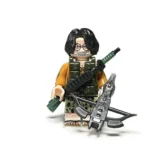 Minifigure - Ponnawin, nicknamed Anaconda, a jungle warfare expert from a Private Armed Force in the Golden Triangle (LEGO Compatible)