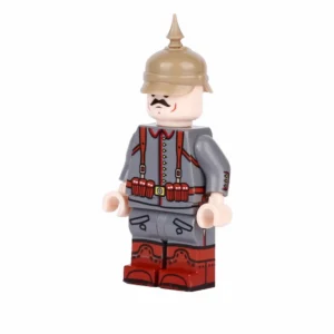 Minifigure - Prussian infantry soldier German Imperial Army at the outbreak of World War I (LEGO Compatible) Minifigure - Prussian infantry soldier German Imperial Army at the outbreak of World War I (LEGO Compatible)