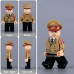 Minifigure - Joseph Goebbels Reich Minister of Public Enlightenment and Propaganda for Nazi Germany during the Third Reich (Kriegsmarine) during World War II (LEGO Compatible)