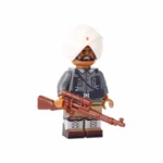 Minifigure - Sikh soldier serving as a sniper in the British Indian Army World War I or World War II (LEGO Compatible)