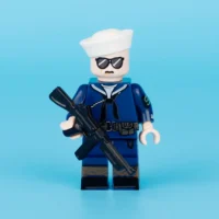 Minifigure - United States Navy Petty Officer (NCO) from the World War II - LEGO Compatible Minifigure - United States Navy Petty Officer (NCO) from the World War II - LEGO Compatible
