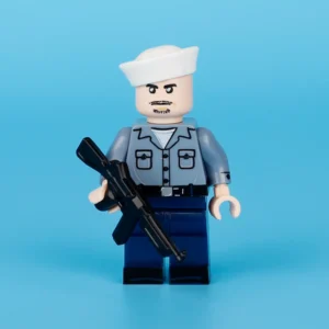 Minifigure - United States Navy sailor from the World War II - LEGO Compatible Minifigure - United States Navy sailor from the World War II - LEGO Compatible