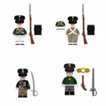 Minifigure - soldiers from the Napoleonic Wars (LEGO Compatible)