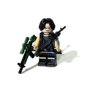 Minifigure - tai, nicknamed Scorpion a heavily armed soldier from a Private Armed Force in the Golden Triangle (LEGO Compatible) Minifigure - tai, nicknamed Scorpion a heavily armed soldier from a Private Armed Force in the Golden Triangle (LEGO Compatible)