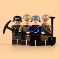 Minifigure - various German auxiliary, engineering, and civil defense organizations from the World War II (LEGO Compatible) Minifigure - various German auxiliary, engineering, and civil defense organizations from the World War II (LEGO Compatible)