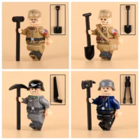 Minifigure - various German auxiliary, engineering, and civil defense organizations from the World War II (LEGO Compatible) Minifigure - various German auxiliary, engineering, and civil defense organizations from the World War II (LEGO Compatible)