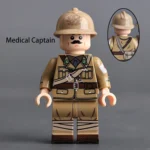 Minifigure – French Medical Captain from the World War II (LEGO Compatible)