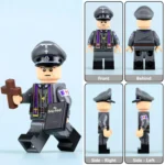 Minifigure – German Military Chaplain (Militärseelsorger) from the World War II (LEGO Compatible)