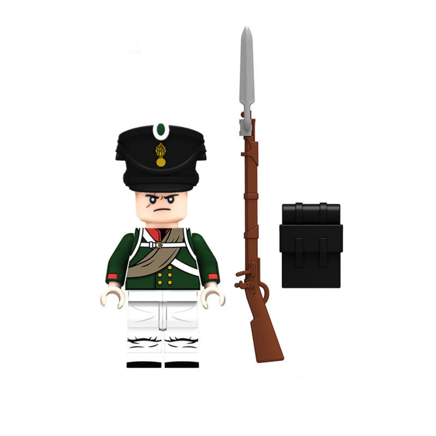 Minifigure – Russian Line Infantryman from the Napoleonic Wars (LEGO Compatible)