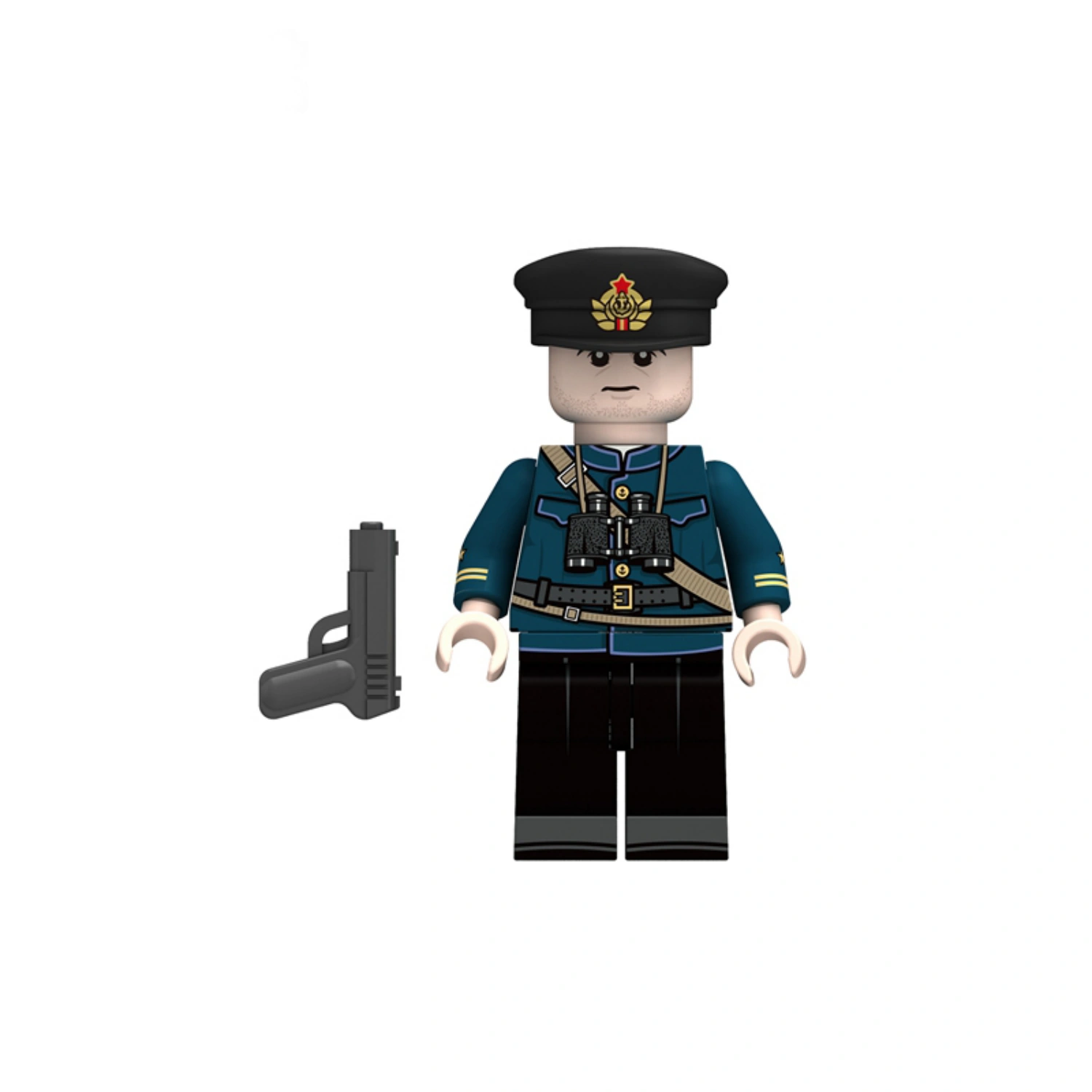 Minifigure – Soviet Naval Infantry Commander from the World War II (LEGO Compatible)