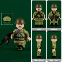 Minifigure – a soldier of the Chinese People's Liberation Army (PLA) from the era of the Sino-Vietnamese War 2 (LEGO Compatible) Minifigure – a soldier of the Chinese People's Liberation Army (PLA) from the era of the Sino-Vietnamese War 2 (LEGO Compatible)