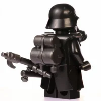 Minifigure - German Flamethrower Trooper from World War II (LEGO Compatible)