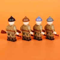 Minifigure – Soviet Red Army from the Russian Civil War and early WWII period (LEGO Alternative)