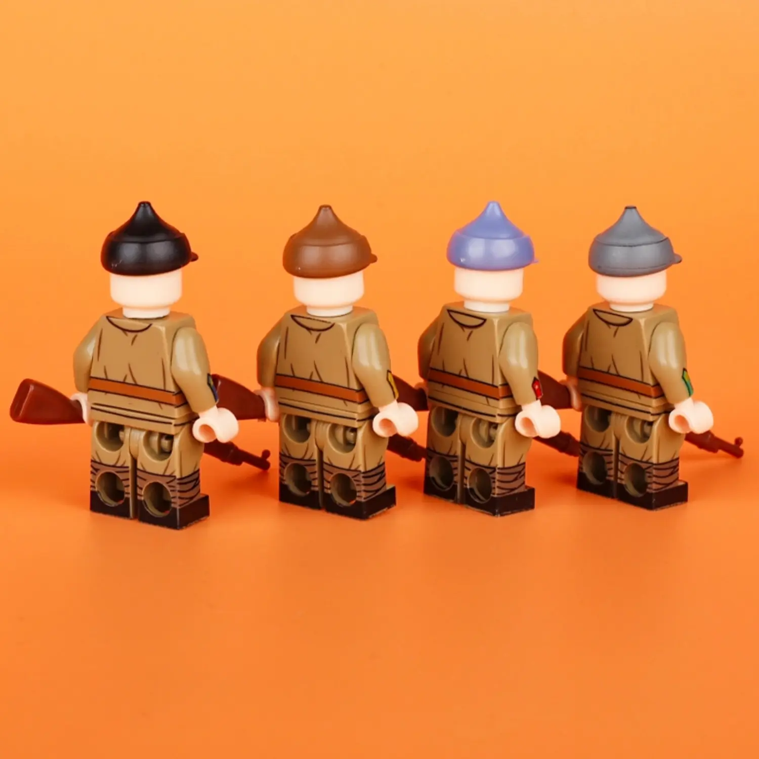 Minifigure – Soviet Red Army from the Russian Civil War and early WWII period (LEGO Alternative)