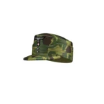 Custom Piece Miniature – German M43 Field Cap features a green camouflage pattern (Einheitsfeldmütze) – 3D Print for LEGO minifigure