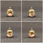 Custom Piece Miniature – German Pickelhaube Spiked Helmet olive-drab – 3D Print for LEGO minifigure