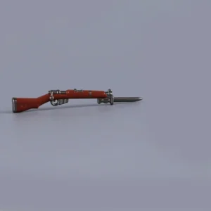 Custom Piece Miniature – Lee-Enfield No.4 rifle – 3D Print for LEGO Minifigure