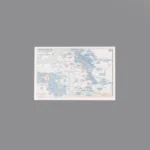 Custom Piece Printed Tile – 1941 Soviet Winter Counter-offensive military map – 3D Print for LEGO minifigure