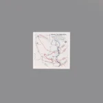 Custom Piece Printed Tile – 1944 German Ardennes Offensive, the Battle of the Bulge military map – 3D Print for LEGO minifigure