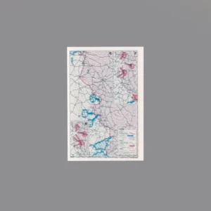 Custom Piece Printed Tile – Battle of Kursk military map – 3D Print for LEGO minifigure