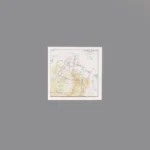 Custom Piece Printed Tile – Canadian 3rd Infantry Division military map – 3D Print for LEGO minifigure