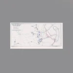 Custom Piece Printed Tile – U.S. Third Army's tactical dispositions and advance in France during September 1944, at the height of the Lorraine Campaign military map – 3D Print for LEGO minifigure