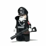 Minifigure - Fictionalized "Elder" German SS or Gestapo Officer from a World War II (LEGO Compatible)