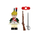 Minifigure - French Dragoon, a soldier belonging to the versatile cavalry regiments of the Napoleonic Wars (LEGO Compatible)