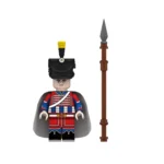 Minifigure - French "Red Lancer" of the Imperial Guard from the Napoleonic Wars (LEGO Compatible)