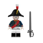 Minifigure - Gebhard Leberecht von Blücher, the legendary Prussian Field Marshal and one of the primary commanders who defeated Napoleon (LEGO Compatible)