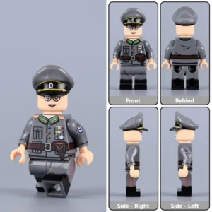 Minifigure - General Andrey Vlasov, the commander of the Russian Liberation Army (ROA) during World War II (LEGO Compatible)