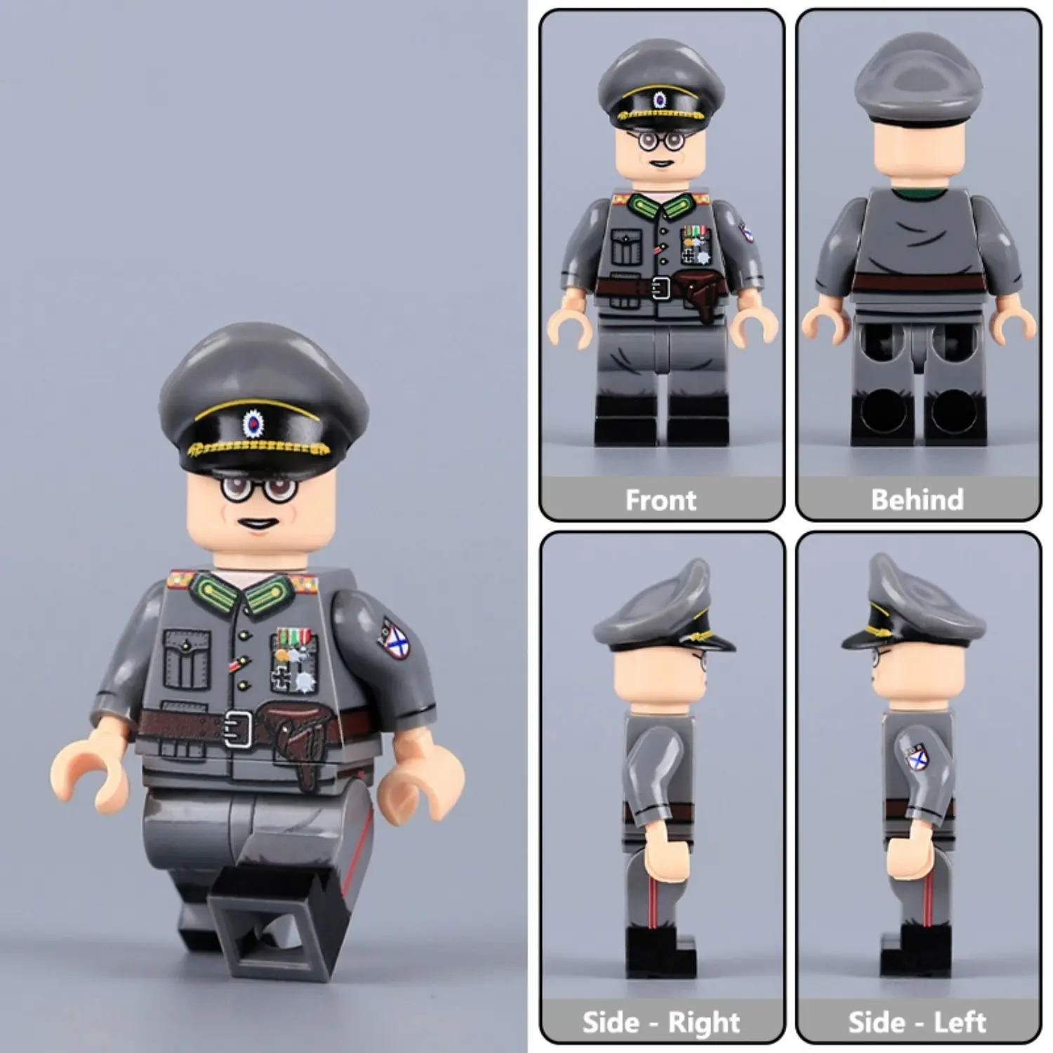 Minifigure - General Andrey Vlasov, the commander of the Russian Liberation Army (ROA) during World War II (LEGO Compatible) Minifigure - General Andrey Vlasov, the commander of the Russian Liberation Army (ROA) during World War II (LEGO Compatible)