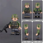 Minifigure - German Waffen-SS Corporal SS-Unterscharführer from World War II (LEGO Compatible)