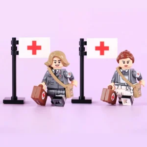 Minifigure - German military medical personnel from the World War II (LEGO Compatible)