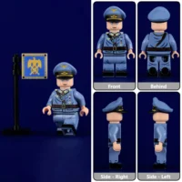 Minifigure - Hermann Göring, the Commander-in-Chief of the Luftwaffe and political and military figures in Nazi Germany (LEGO Compatible)