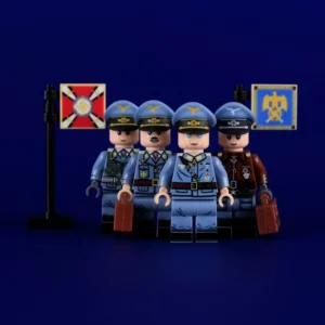 Minifigure - High Command and Elite Pilots of the German Luftwaffe (Air Force) during World War II (LEGO Compatible)