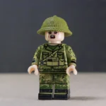 Minifigure - North Vietnamese Army (NVA) Viet Cong soldier from the Vietnam War (LEGO Compatible)