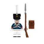 Minifigure - Prussian Foot Guard (Preußische Garde zu Fuß) soldier from the Napoleonic Wars (LEGO Compatible)