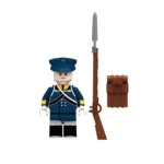Minifigure - Prussian Landwehr Infantryman (Militia) from the Napoleonic Wars (LEGO Compatible)