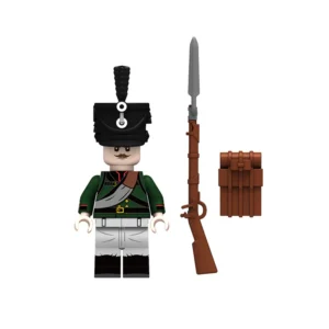 Minifigure - Prussian Landwehr Infantryman (Prussian Militia) from the Napoleonic Wars (LEGO Compatible)