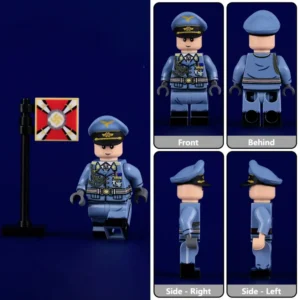 Minifigure - Robert Ritter von Greim, a high-ranking German Luftwaffe General and a World War I flying ace (LEGO Compatible)