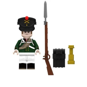 Minifigure - Russian Foot Artillery Officer Spotter from the Napoleonic Wars (LEGO Compatible)