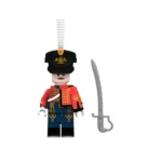Minifigure - Russian Life Guard Hussar, a member of the elite light cavalry of the Imperial Russian Army during the Napoleonic Wars (LEGO Compatible)